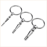 Steel Penis Plug With Ring